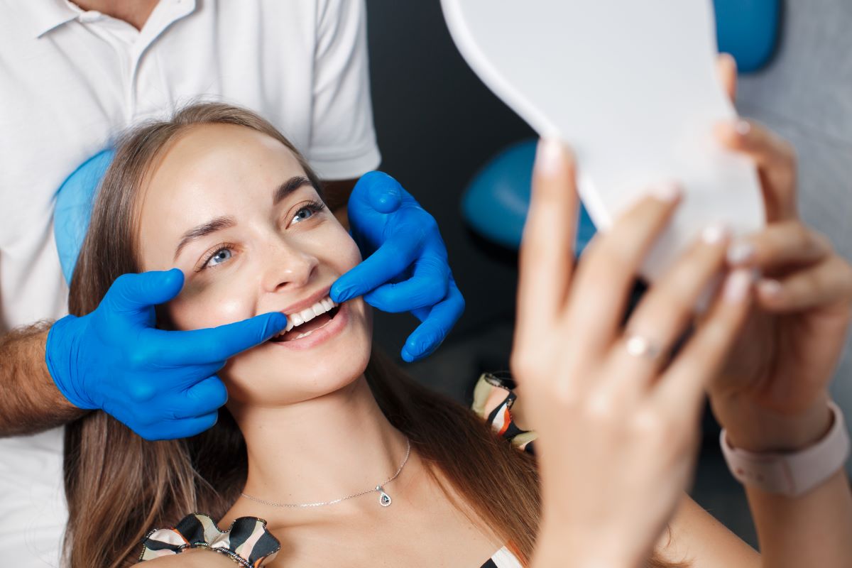 Porcelain veneers smile transformation — cosmetic dentistry Mornington